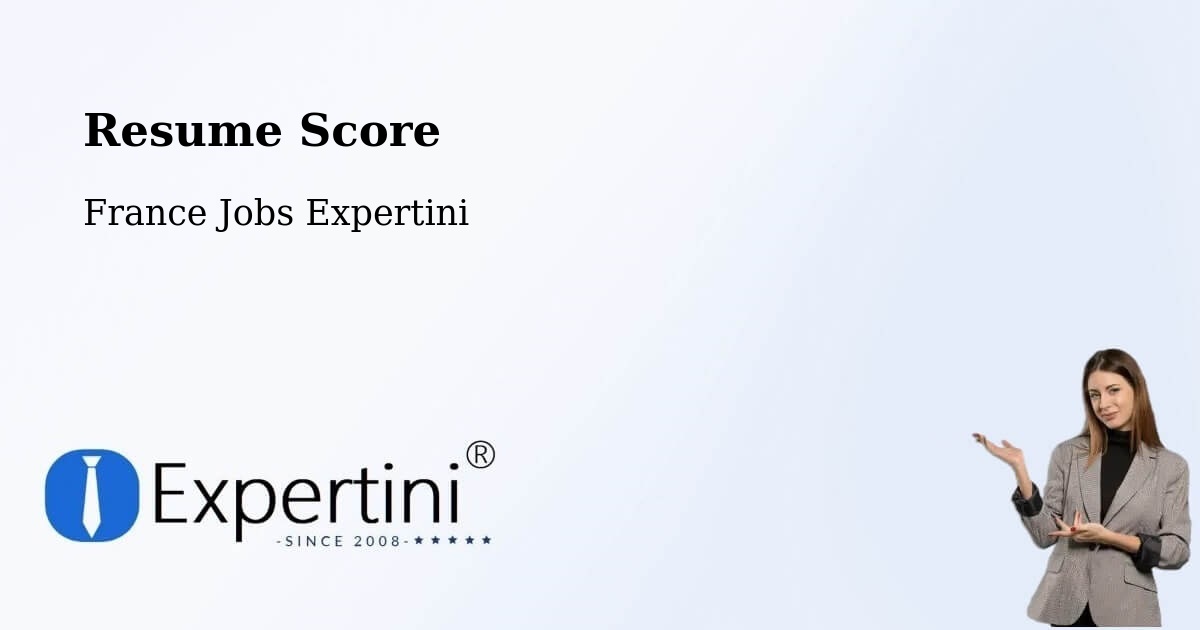 Resume Score & Job Description Match Tool – Olivet - France Jobs Expertini